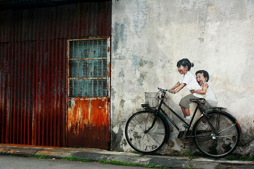 Bicycle, George Town, Malaysia