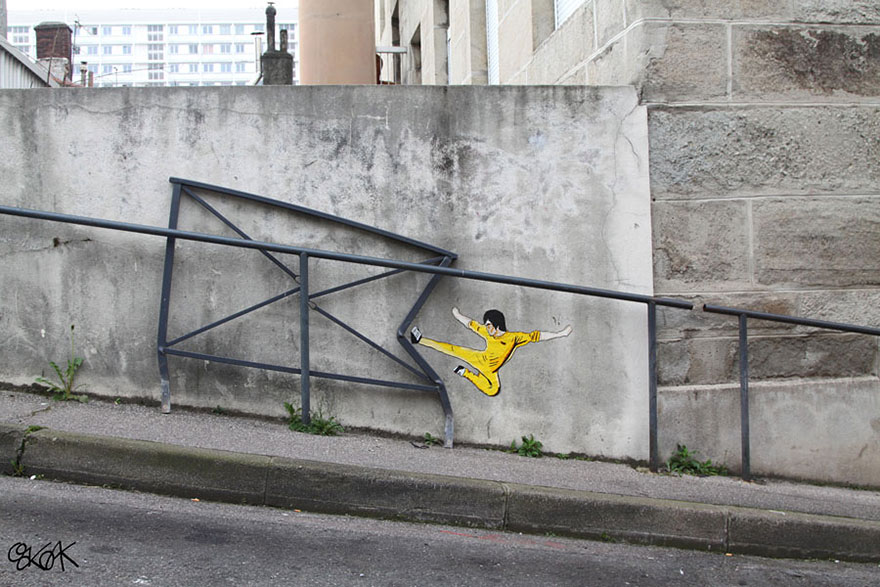 Bruce Lee, Saint Etienne, France