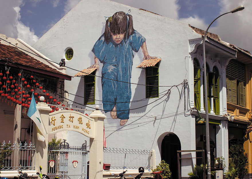 Girl, George Town, Malaysia